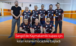 Sarıgöl’de Kaymakamlık kupası için kıran kırana mücadele başladı