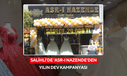 Salihli’de ‘Asr-ı Nazende’den bahar kampanyası
