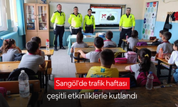 Sarıgöl'de trafik haftası çeşitli etkinliklerle kutlandı