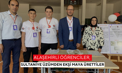 Alaşehirli öğrenciler, Sultaniye üzümden ekşi maya ürettiler