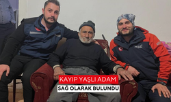 Kayıp yaşlı adam sağ olarak bulundu