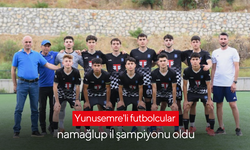 Yunusemre'li futbolcular namağlup il şampiyonu oldu