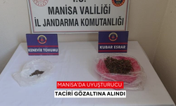 Manisa’da uyuşturucu taciri gözaltına alındı