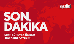 Sırrı Süreyya Önder hayatını kaybetti