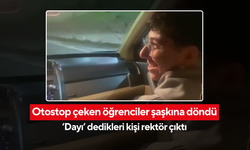 Otostop çeken öğrenciler şaşkına döndü: 'Dayı' dedikleri kişi rektör çıktı!