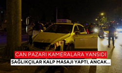 Hurdaya dönen araçta can pazarı! Kalp masajıyla döndü, hastanede hayatını kaybetti