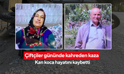 Çiftçiler gününde kahreden kaza | Alaşehir - Kula yolunda karı koca hayatını kaybetti