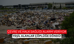 Yeşil alanlar çöplüğe döndü! | Su Deposu olarak bilinen bölge çöp alanına dönüştü