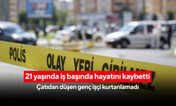 Bor tesisinde acı olay! 10 metre yüksekten düşen işçi hayatını kaybetti...