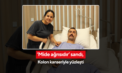 Mide kanaması sandı, kolon kanseri çıktı... Genç baba hayata yeniden başladı