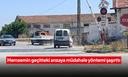 Bariyer yok, güvenlik yok! Hemzemin geçitte tepki çeken önlem