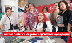 Gördes Kültür ve Doğa Derneği’nden kitap söyleşisi... Edebiyat ve doğa aynı masada