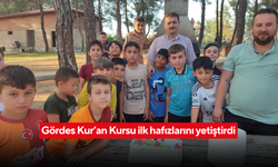 Kur’an-ı Kerim’i gönüllerine nakşettiler... Gördes’in ilk hafızları mezun oldu