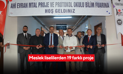 Meslek Lisesi'nden 19 yenilikçi proje! Öğrenciler üretmeye devam ediyor