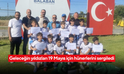 Minik yeteneklerden 19 Mayıs’a özel gösteri