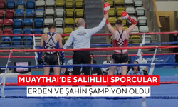 Salihlili sporcular, Muaythai’de Türkiye şampiyonu