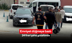 Manisa'da aranan şahıslara yönelik operasyon... 24 kişi yakalandı!
