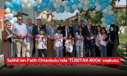 Salihli’nin Fatih Ortaokulu’nda ‘TÜBİTAK 4006’ coşkusu