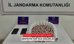 Manisa'da binlerce adet sentetik hap ele geçirildi