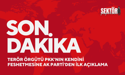Terör örgütü PKK'nın kendini feshetmesine AK Parti'den ilk açıklama