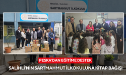 PESKA’dan eğitime destek: Salihli’nin Sartmahmut İlkokuluna kitap bağışı