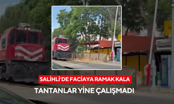 Salihli’de faciaya ramak kala: Tantanlar yine çalışmadı
