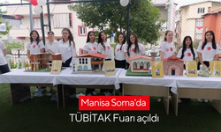 Manisa Soma'da TÜBİTAK Fuarı açıldı