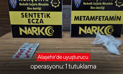Alaşehir'de uyuşturucu operasyonu: 1 tutuklama