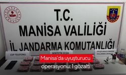 Manisa’da uyuşturucu operasyonu: 1 gözaltı
