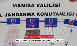 Manisa il jandarmadan uyuşturucu operasyonu: 2 gözaltı