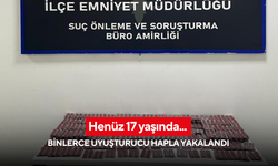 Henüz 17 yaşında ! Binlerce uyuşturucu hapla yakalandı
