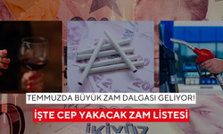 Temmuzda cep yakacak zam listesi hazır! Alkol, sigara, akaryakıt...