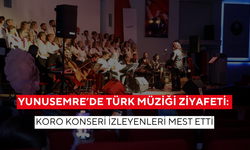 Yunusemre’de türk müziği ziyafeti: Koro konseri izleyenleri mest etti