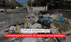 Çöpler sokağa taştı: Vatandaş kokudan ve hastalıktan endişeli