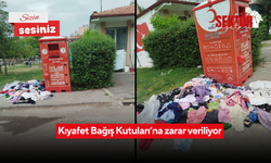 Kıyafet Bağış Kutuları’na zarar veriliyor