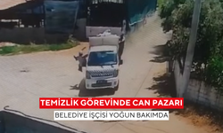Temizlik görevinde can pazarı: Belediye işçisi yoğun bakımda