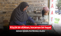 Küçük bir dükkan, kocaman bir hayat: Kendi işinin patronu oldu