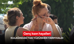 Saniyelerle yıkılan hayal! YKS kapısında küpe dramı