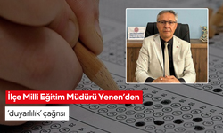 Salihli İlçe Milli Eğiti Müdürü Yenen’den duyarlılık çağrısı