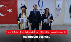 Salihli MYO ve İktisadi İdari Bilimler Fakültesi’nde mezuniyet coşkusu