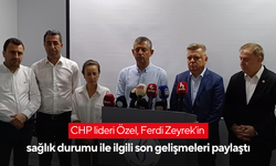 CHP lideri Özel, Ferdi Zeyrek’in sağlık durumu ile ilgili son gelişmeleri paylaştı