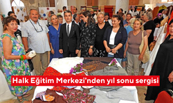 Çeşme Halk Eğitim Merkezi'nden yıl sonu sergisi