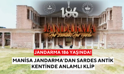 Jandarma 186 yaşında! Manisa Jandarma’dan Sardes Antik kentinde anlamlı klip