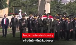 Jandarma teşkilatı kuruluş yıl dönümünü kutluyor
