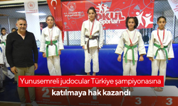 Yunusemreli judocular Türkiye şampiyonasına katılmaya hak kazandı