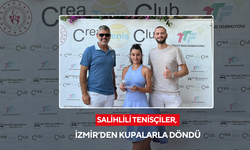 Salihlili tenisçiler, İzmir’den kupalarla döndü