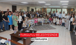 Turgutlu Belediyesinde bayramlaşma