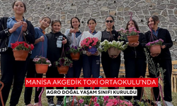 Manisa Akgedik TOKİ Ortaokulu’nda Agro Doğal Yaşam Sınıfı kuruldu
