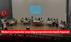 Bilgi yarışmasında çifte zafer... Şehit Esin Akay Okulları birinci oldu!