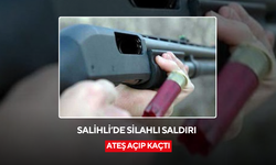 Salihli’de 1 kişi bacağından pompalı tüfekle vuruldu